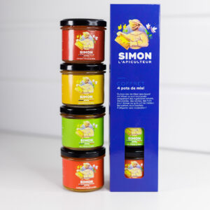 Coffret 4 Miels Infusés ou Fermentés