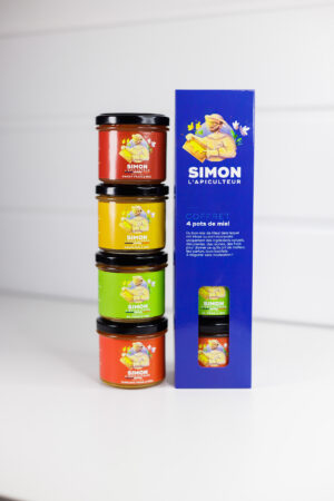Coffret 4 Miels Infusés ou Fermentés